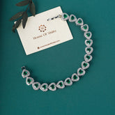 Green Heart Diamond Bracelet